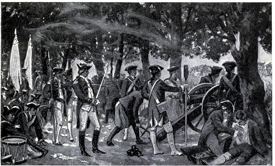 A later illustration of the Battle of Plassey, fought on 23 June 1757 between the East India Company and the Nawab of Bengal.